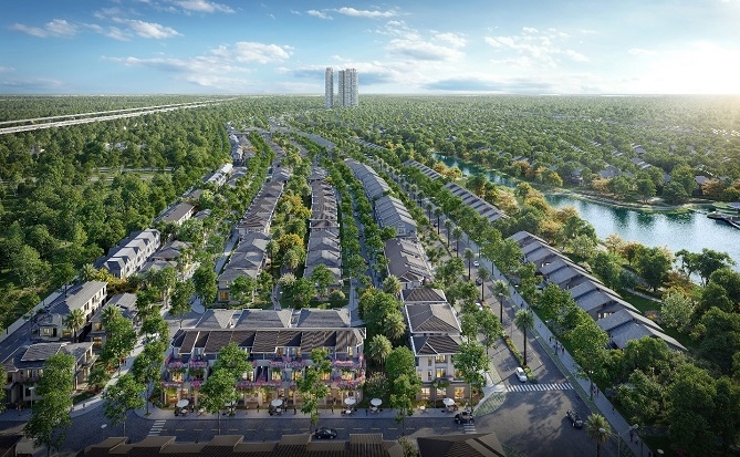 Phân khu Mùa Lễ Hội nằm tại cửa ngõ đô thị Eco Retreat