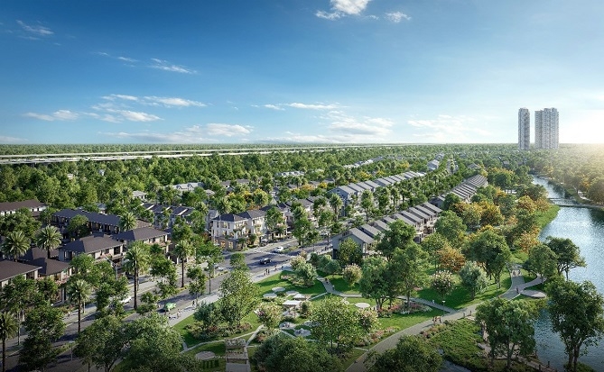 Phân khu Mùa Lễ Hội phát triển theo quy hoạch chuẩn mực DNA Ecopark