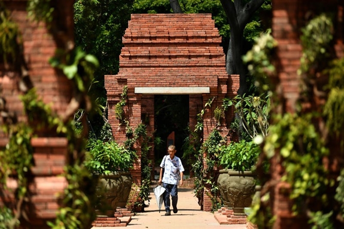 Vườn Sang Nila Utama tại Công viên Fort Canning được tái hiện theo phong cách vườn Đông Nam Á thế kỷ 14 (Ảnh: Straitstimes)