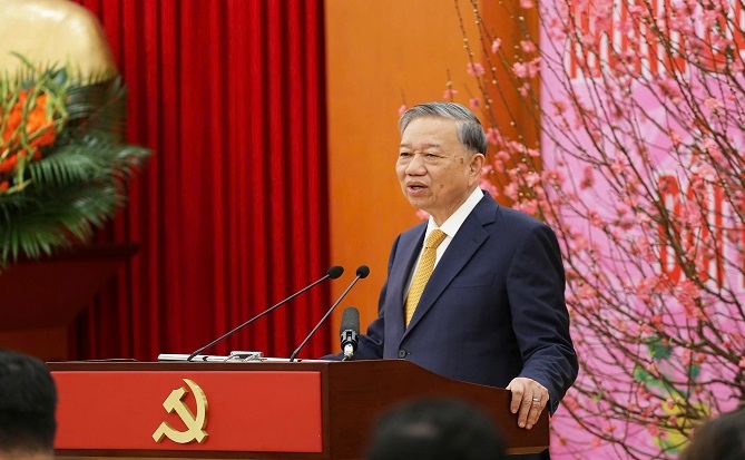 Tổng bí thư Tô Lâm phát biểu tại chương trình