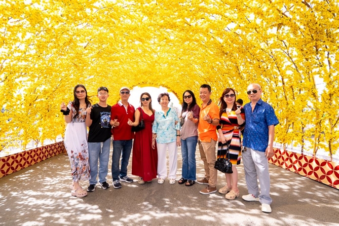 Green Paradise Tet Fest khiến nhiều điểm du lịch quen thuộc phải “nhường spotlight” dịp Tết Bính Ngọ