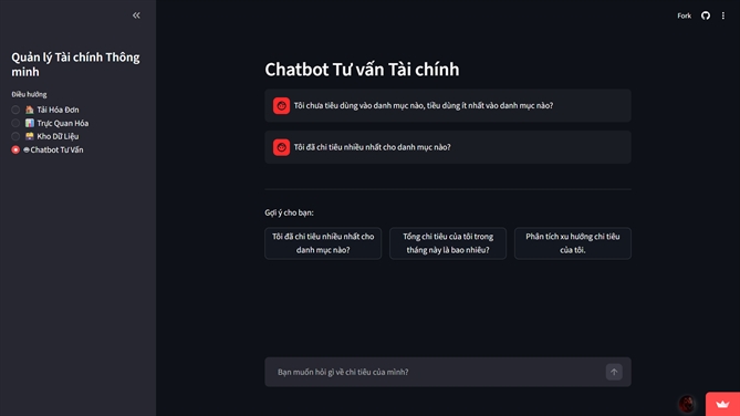 Chatbot tư vấn tài chính