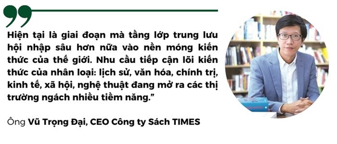 Thị trường sách đi vào ngách