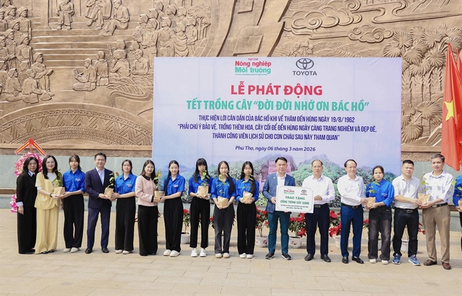 7 năm trồng cây xanh: Toyota cam kết vì một Việt Nam kiên cường và thịnh vượng