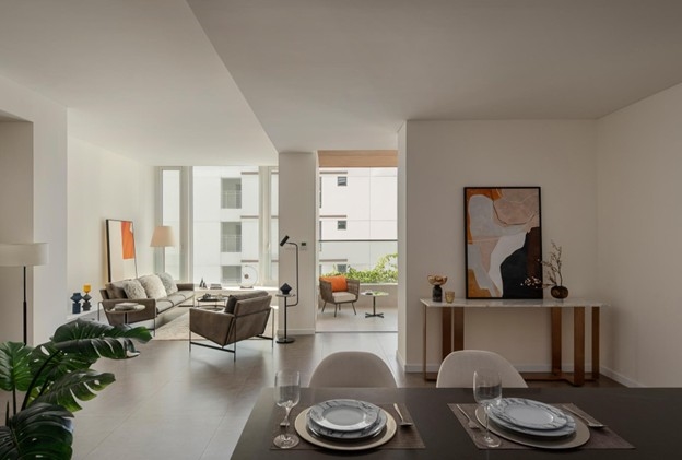 Các căn hộ thiết kế hiện đại, riêng tư, tích hợp khả năng cho thuê lưu trú ngắn và dài hạn