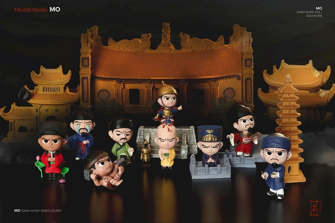 Bộ sưu tập MO Danh nhân Vol.1 - Nam nhân, lấy cảm hứng từ 9 nhân vật lịch sử như Lý Thường Kiệt, Trần Quốc Tuấn, Mạc Đĩnh Chi... Ảnh: PALADI Studio.