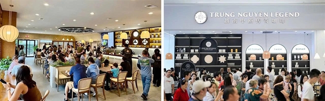 Trung Nguyên Legend liên tục sáng tạo và phụng sự cộng đồng trên Hành trình 30 năm phát triển Hệ thống hơn 1.000 quán Trung Nguyên Legend trở thành “điểm đến cà phê” đặc sắc và là cầu nối quảng bá văn hóa cà phê Việt Nam, thúc đẩy giao lưu quốc tế.