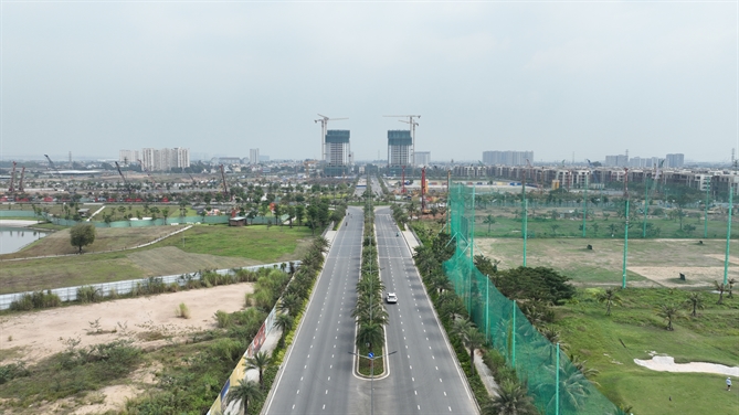 Đường Liên Phường nối trực tiếp đến The Global City