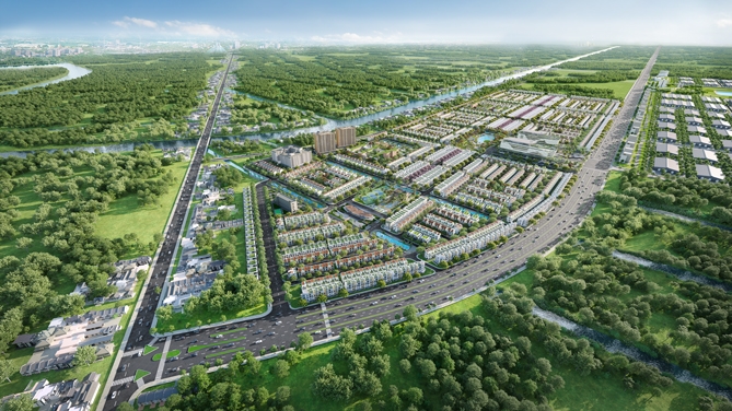 Hướng Việt Properties đang sở hữu và phát triển quỹ đất khoảng 1.340 ha, tập trung tại các khu vực kinh tế trọng điểm phía Nam.