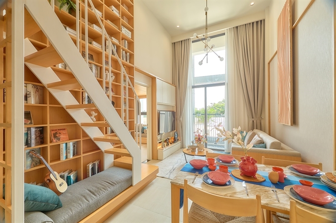 Căn hộ Park Residence thiết kế tối ưu công năng, linh hoạt khai thác. Ảnh: Ánh Dương