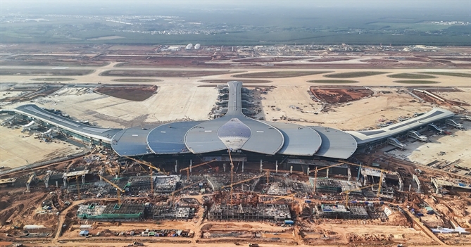 Sân bay quốc tế Long Thành đang tốc lực hoàn thiện để đưa vào hoạt động
