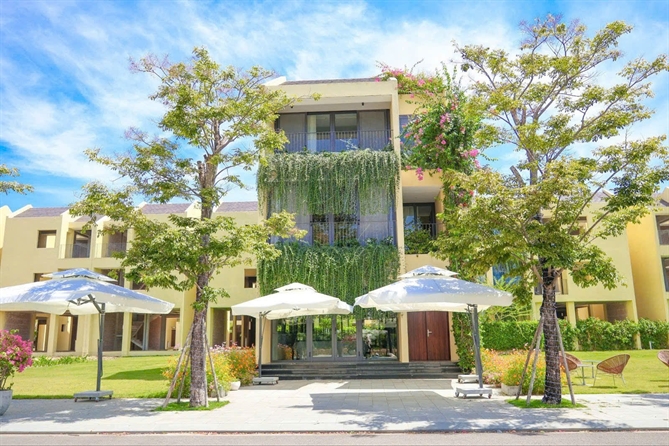 Không gian sống xanh giúp biệt thự Park Home ghi điểm với khách lưu trú. Nguồn: DPG.