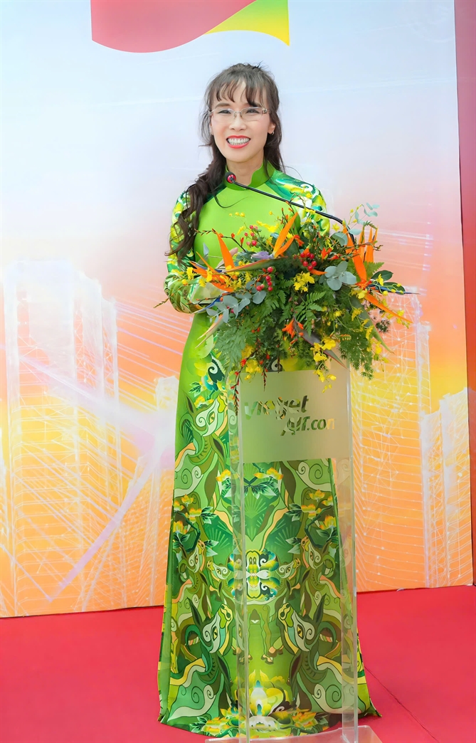 Chủ tịch HĐQT Vietjet – Tiến sĩ Nguyễn Thị Phương Thảo cam kết khi cổ đông đặt niềm tin, Vietjet sẽ mang lại giá trị không chỉ bằng kết quả hôm nay, mà bằng một tương lai tăng trưởng bền vững, kỷ luật và nhiều cơ hội. Ảnh: Tài Nguyễn.