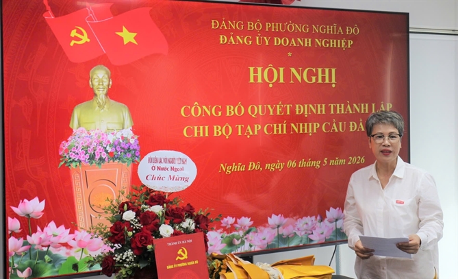Đồng chí Lê Thị Bích Ngọc - Tổng Biên tập Tạp chí Nhịp Cầu Đầu Tư