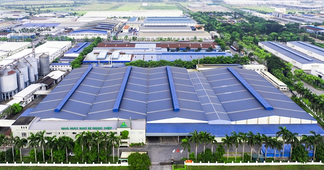 Nhà máy bao bì thứ hai tại KCN Phố Nối A, Như Quỳnh, Hưng Yên với quy mô 40.000m².