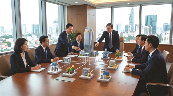 Báo cáo của McKinsey chỉ ra rằng, trong giai đoạn 2011-2021, tốc độ tăng trưởng tài sản tài chính cá nhân (PFA) tại Việt Nam đạt hơn 15%, cao gần gấp đôi so với nhiều nước trong khu vực châu Á. Ảnh: Minh họa A.I