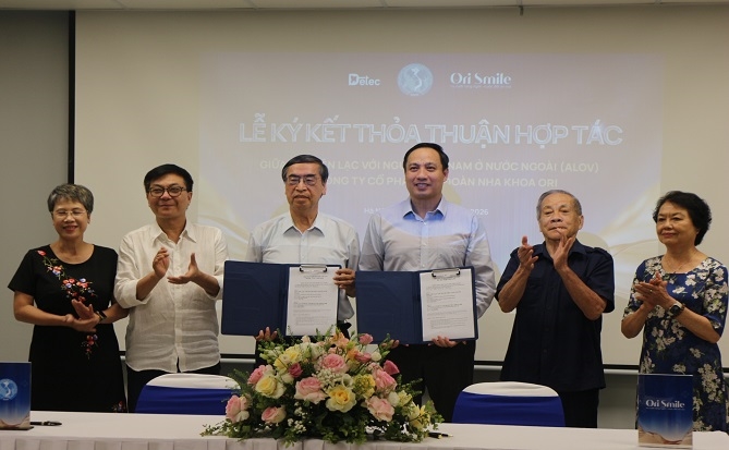 ALOV ký kết hợp tác với Nha khoa Ori