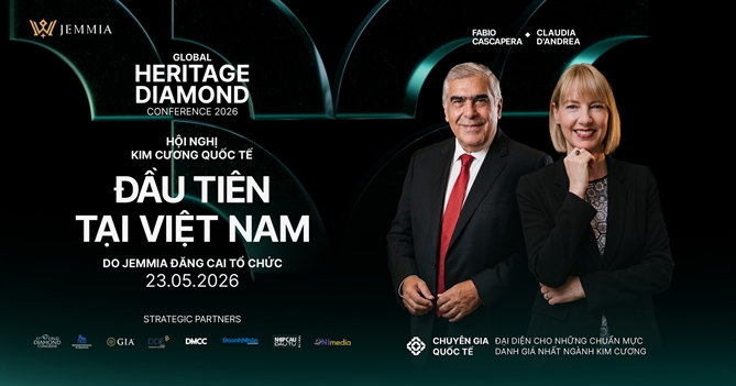 Global Heritage Diamond Conference 2026: Bước ngoặt đưa Việt Nam lên bản đồ kim cương toàn cầu