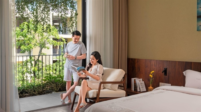 Chủ sở hữu có thể vận hành Park Home linh hoạt theo nhiều mô hình: cho thuê nguyên căn như villa nghỉ dưỡng, cho thuê từng phòng, cho thuê theo nhóm. Ảnh DPG. 