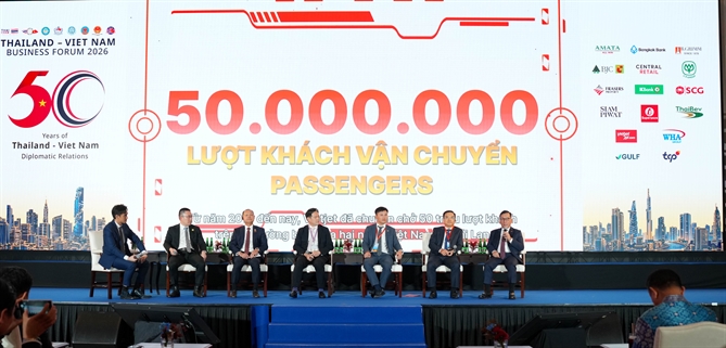 Tại Diễn đàn doanh nghiệp ở Bangkok, Phó Chủ tịch thứ nhất Vietjet Đinh Việt Phương cam kết tiếp tục kế hoạch phát triển tại Thái Lan, khu vực và thế giới.
