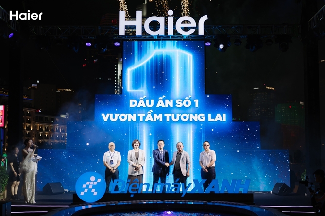 Haier mở rộng hệ sinh thái gia dụng cao cấp tại Việt Nam