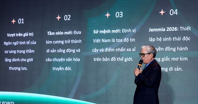 Kỷ nguyên kim cương thiên nhiên khan hiếm: Việt Nam từng bước định vị vị thế mới trên bản đồ toàn cầu