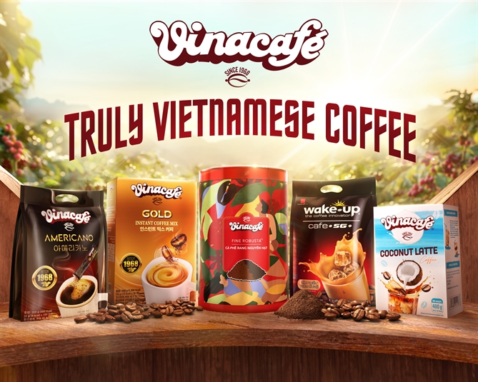 Vinacafe mang hương vị cà phê Việt Nam ra thế giới
