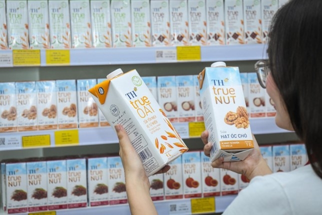 Sữa hạt TH true NUT và sữa yến mạch TH true OAT đều không bổ sung đường tinh luyện 