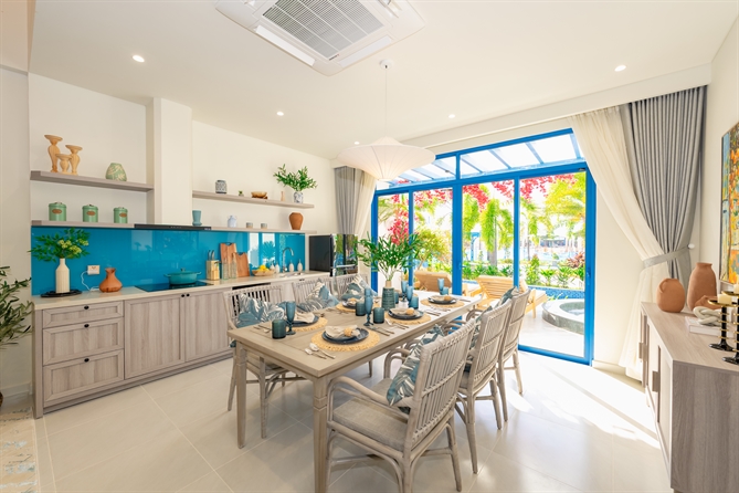 Kiến trúc và nội thất  mang đậm sắc màu Địa Trung Hải bên trong nhà phố Hy Lạp