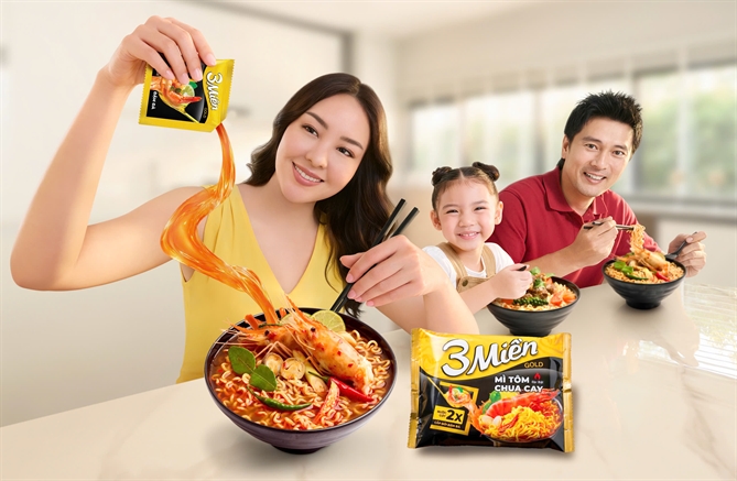 Đằng sau giải thưởng quản trị xuất sắc của Uniben Mì 3 Miền Gold với gói nước cốt 2X gấp đôi đậm đà