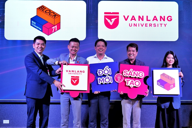 Hợp tác tăng cường các hoạt động hợp tác giữa BLOCK71 tại Việt Nam và Trường Đại học Văn Lang