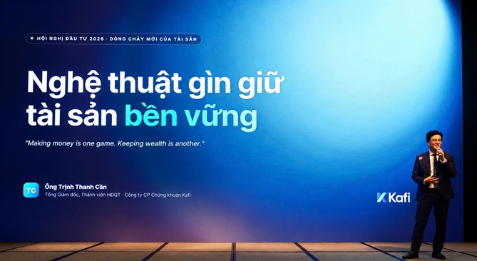 Ông Trịnh Thanh Cần, Tổng Giám đốc, Thành viên HĐQT Công ty Cổ phần Chứng khoán Kafi.