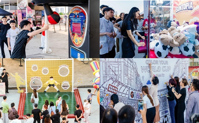 The Global City khuấy động mùa hè với hàng loạt trải nghiệm lần đầu có mặt tại TP.HCM Những khoảnh khắc vui chơi tràn đầy năng lượng mùa hè của du khách tại City Park.