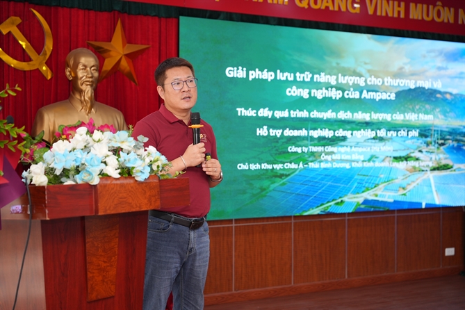 Ông Mã Kim Bằng, Tổng Giám đốc Ampace