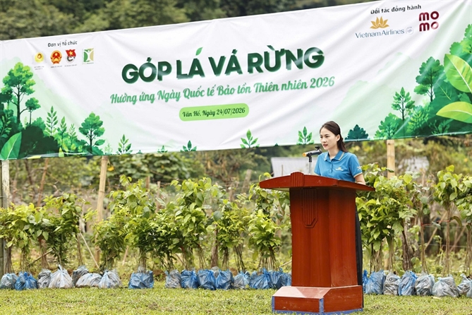 Thêm 72 ha rừng được hồi sinh từ chương trình Chương trình _Góp Lá Vá Rừng_ tiếp tục được Hãng triển khai