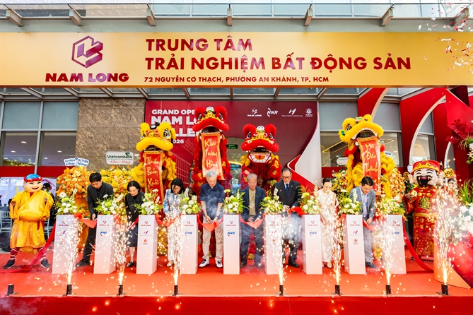 Nam Long Gallery khai trương, đón chu kỳ tăng trưởng mới bất động sản phía Đông TP.HCM Nam Long Gallery tại Sala