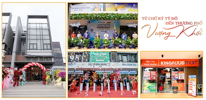 Các thương hiệu nổi bật có mặt tại Khu đô thị CELESTA.