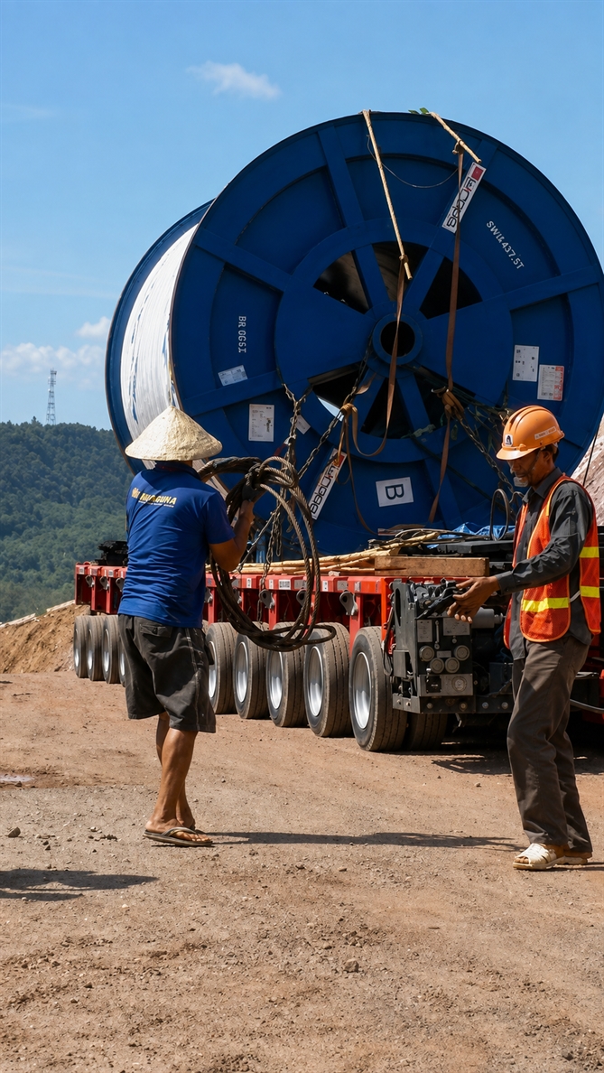 Cuộn cáp và bài toán từng milimét