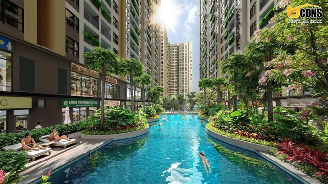 Tiện ích tại Bcons Central Park