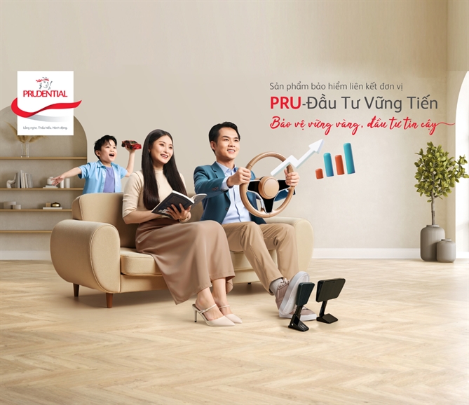 PRU-Đầu Tư Vững Tiến - Giải pháp tài chính tối ưu kết hợp giữa đầu tư, bảo vệ và kế thừa