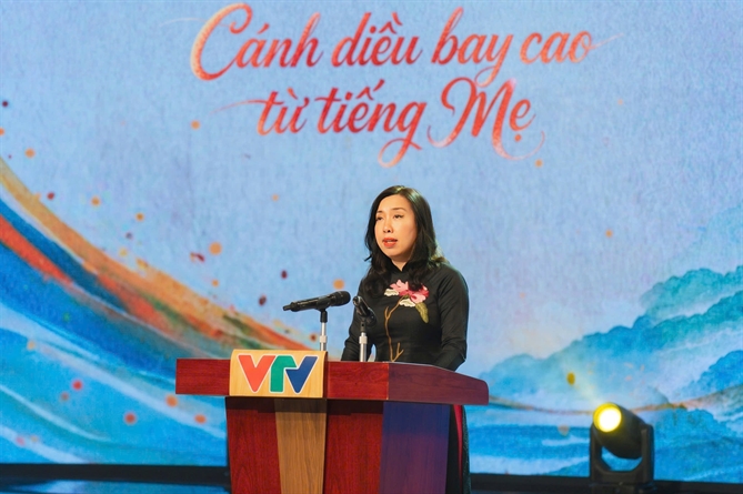 Thứ trưởng Bộ Ngoại giao Lê Thị Thu Hằng phát biểu tại chương trình