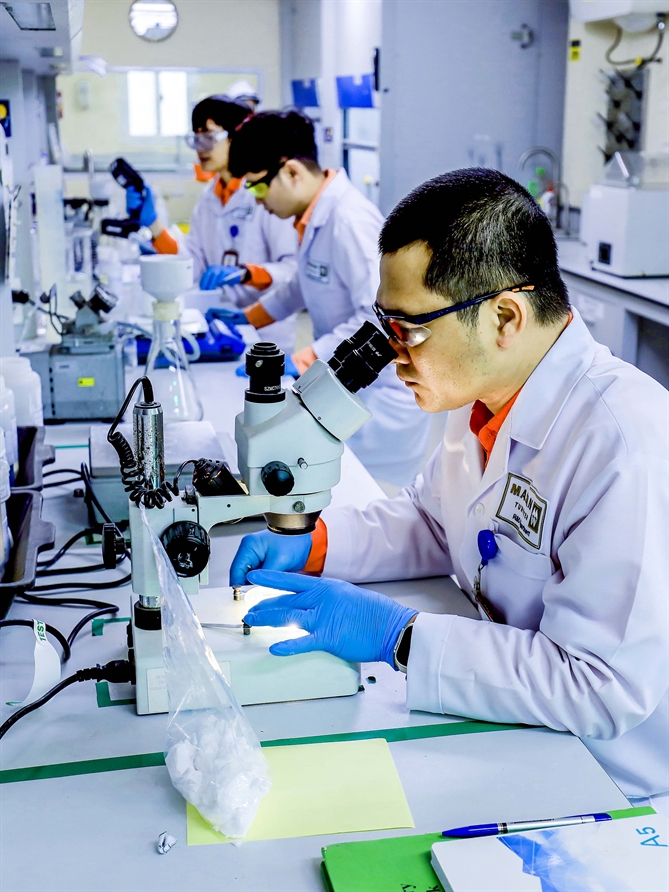 Vonfram bước vào một câu chuyện định giá mới: MSR đang sở hữu những gì? Nghiên cứu phát triển sản phẩm tại Masan High-Tech Materials