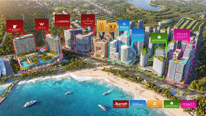 Sun Group và Marriott dự kiến cùng tìm kiếm cơ hội phát triển khách sạn, khu nghỉ dưỡng và căn hộ thương hiệu cao cấp 
