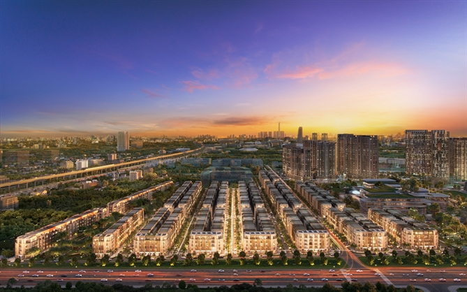 Điều gì tạo nên một khu phố kinh doanh tiềm năng tại TP.HCM? Toàn cảnh The Global City và khu Đông khi hoàn thiện trong tương lai