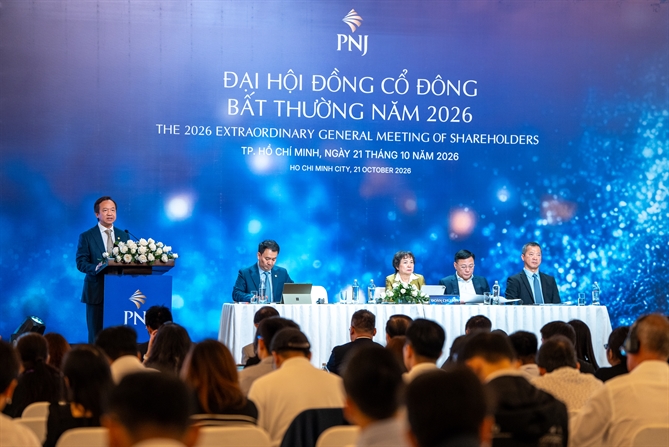PNJ kích hoạt kế hoạch phục hồi Ông Phan Quốc Công – Tổng Giám đốc PNJ chia sẻ về tình hình hoạt động của công ty trong thời gian vừa qua. Ảnh: Đỗ Trường