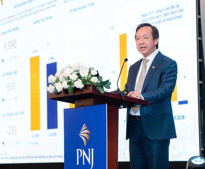 PNJ kích hoạt kế hoạch phục hồi CEO PNJ công bố các chiến lược kinh doanh trong giai đoạn tái thiết. Ảnh: Đỗ Trường