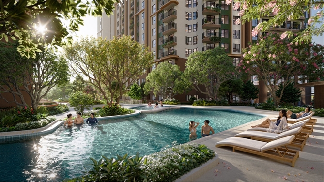 Norton Park kết hợp hệ tiện ích phong phú và mật độ xanh cao, kiến tạo trải nghiệm sống khác biệt 